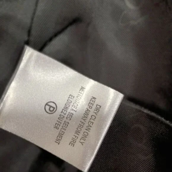 Samuel Dong Womens Purple & Black Plaid Puff Sleeve Coat Size S - Picture 8 of 16